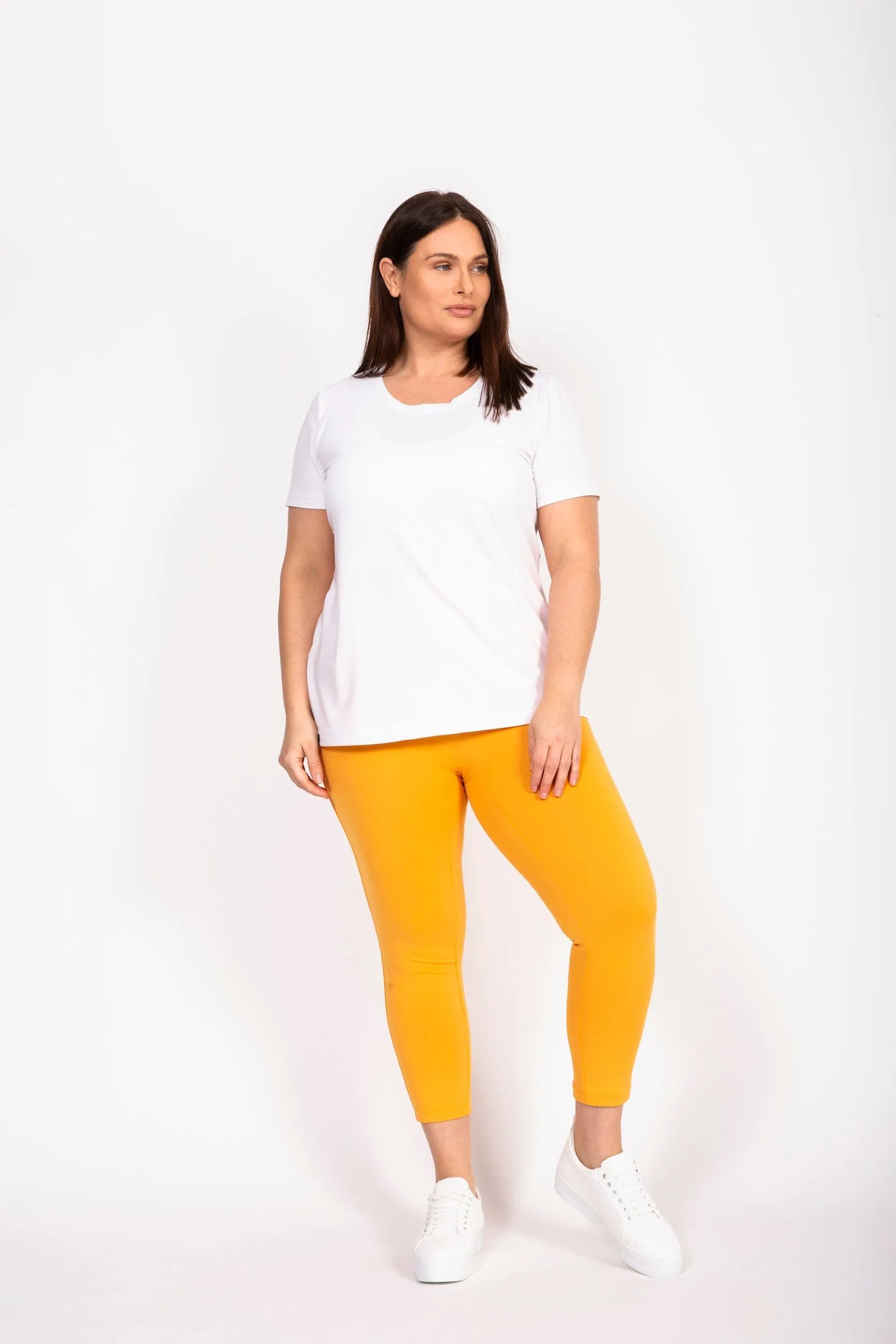 Legging Gainant Le Everywhere 22'' Taille Plus (Mango) de MOOV Activewear