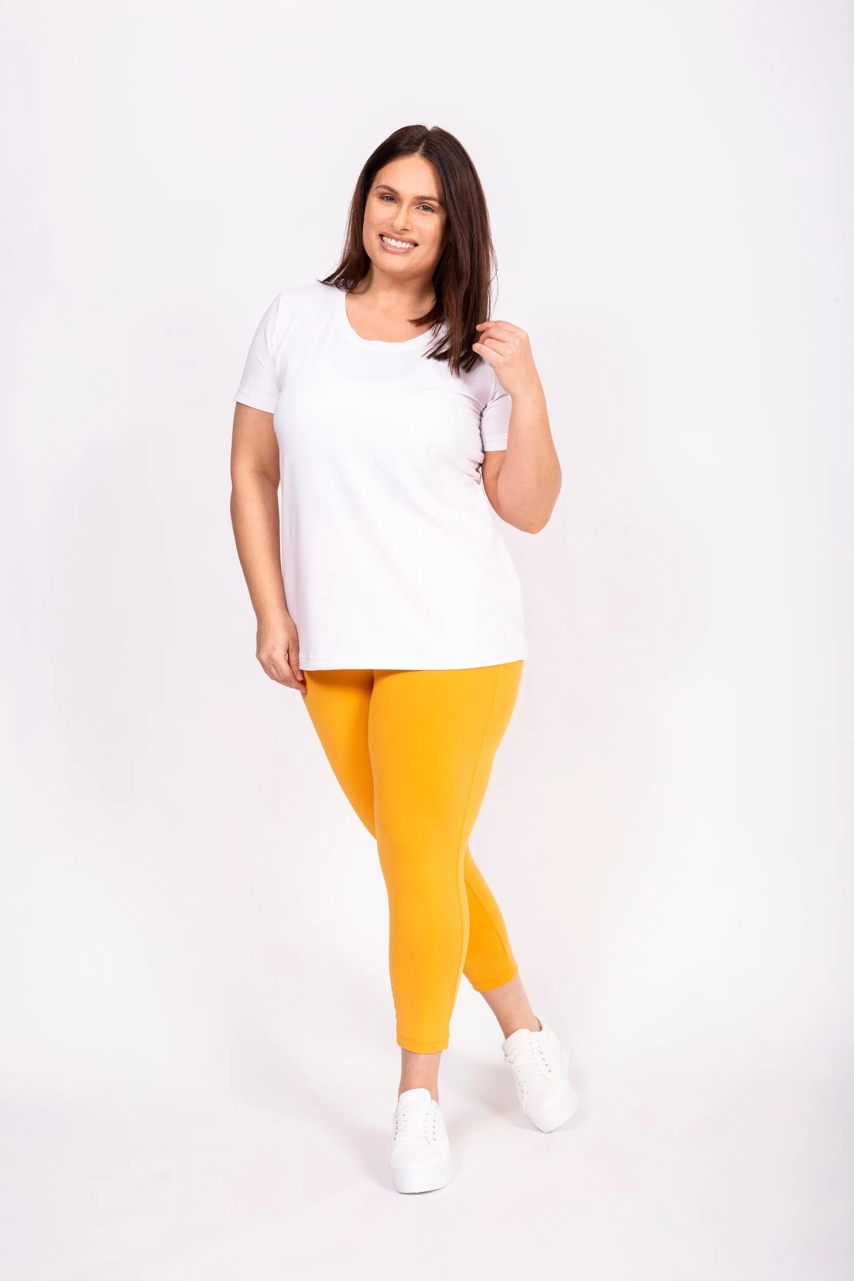 Legging Gainant Le Everywhere 22'' Taille Plus (Mango) de MOOV Activewear
