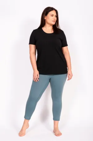 Legging Gainant Le Everywhere 22'' Taille Plus (Vert-Balsam) de MOOV Activewear