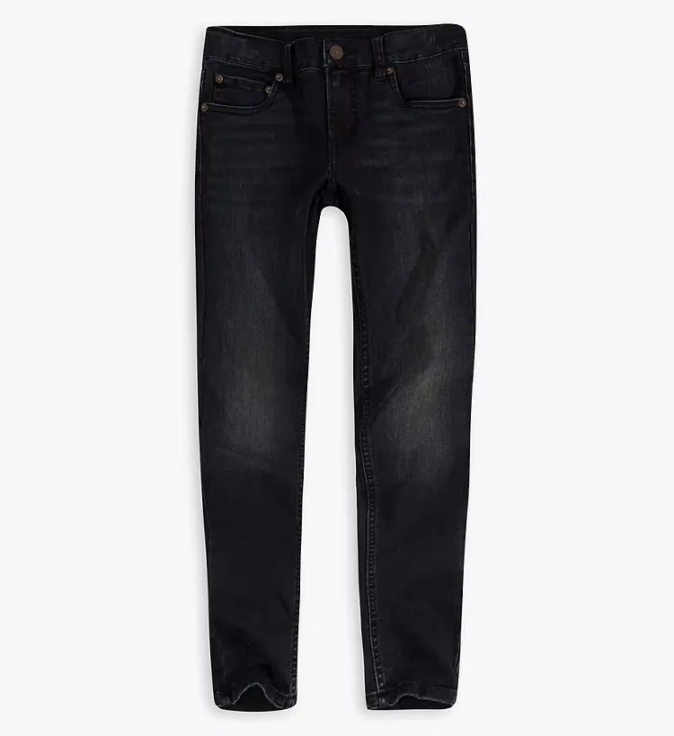 LEVI'S Big Boys Skinny Taper Jeans Dark Blue Size 16R (28x30) MSRP $48