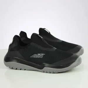 Men's Fishnet Slip On Shoes,Black
