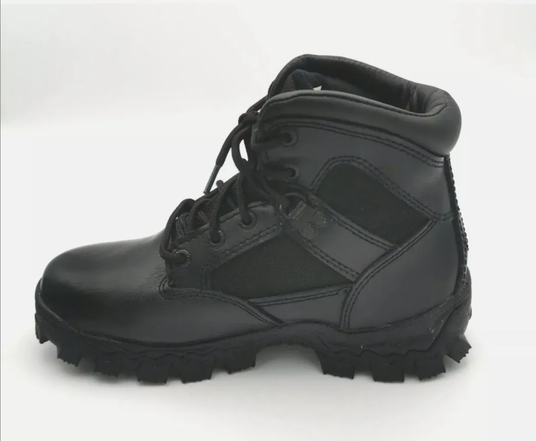 MENS or BOYS SIZE 5W - ROCKY, Waterproof Tactical / Hiking Boots, Black NWOT B19