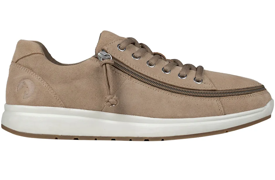 Men's Tan Suede BILLY Comfort Lows