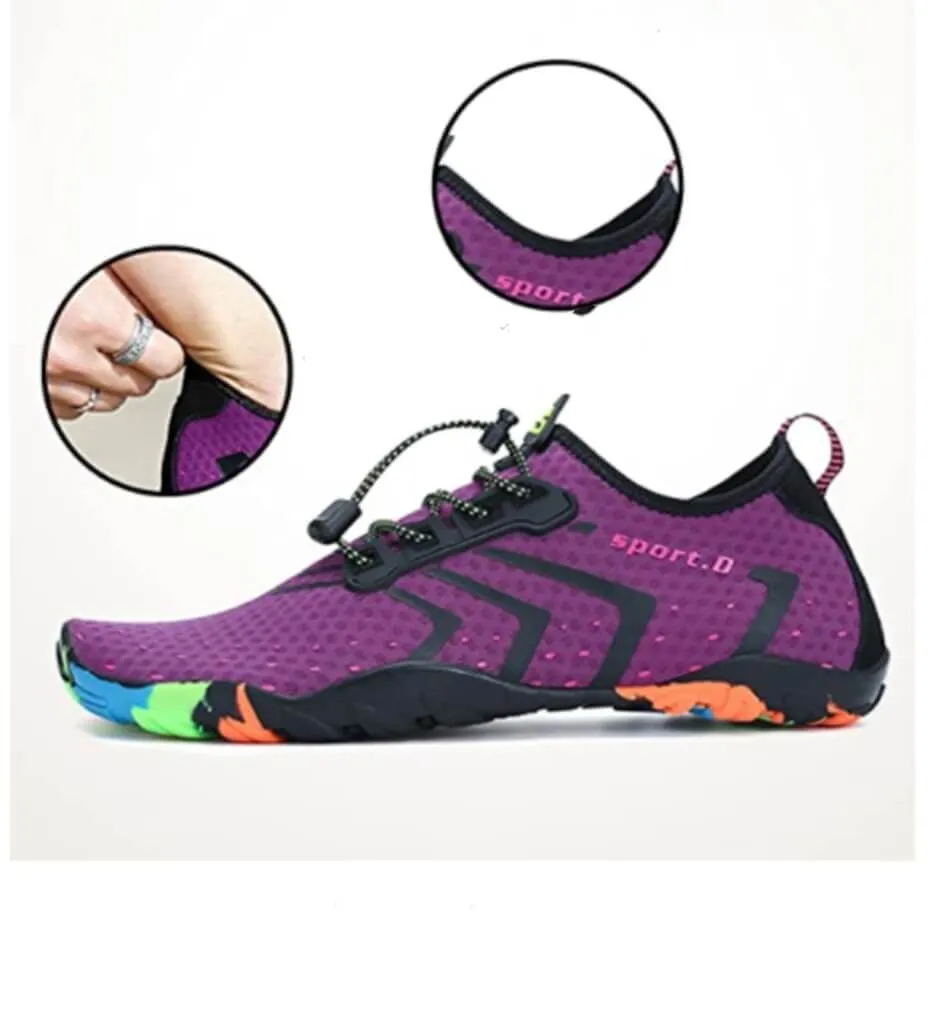 Mens Womens Water Shoes Quick Dry Barefoot for Swim Diving Surf Aqua Sports Pool Beach Walking Yoga