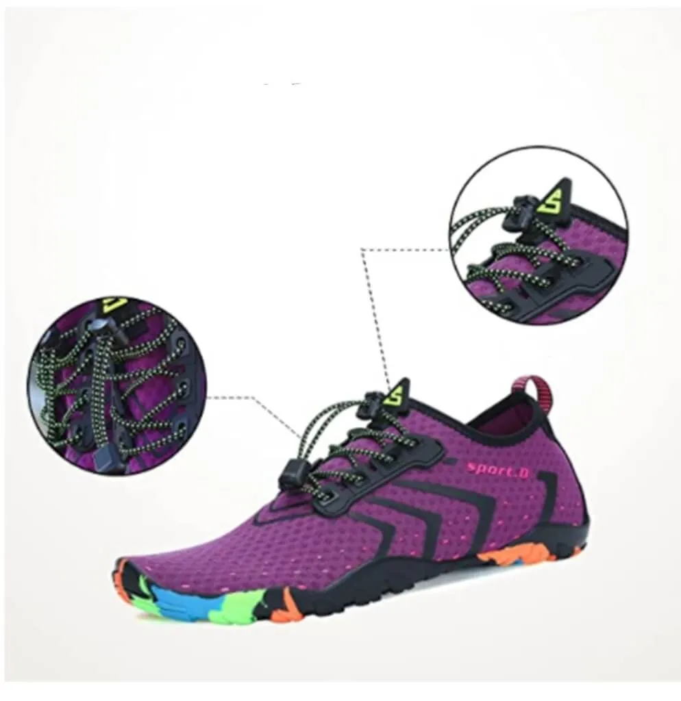 Mens Womens Water Shoes Quick Dry Barefoot for Swim Diving Surf Aqua Sports Pool Beach Walking Yoga