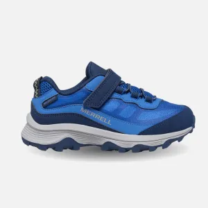 Merrell Kid's Moab SPD low A/C waterproof - Blue