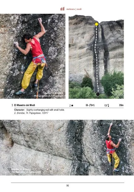 Meteora Sport Climbing Guidebook