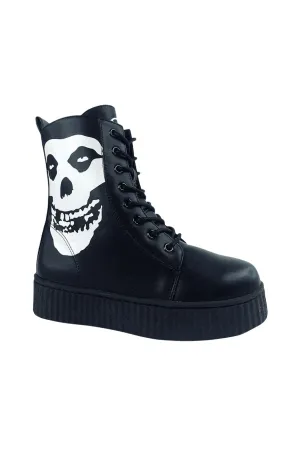Misfits Skull Disorder Boots