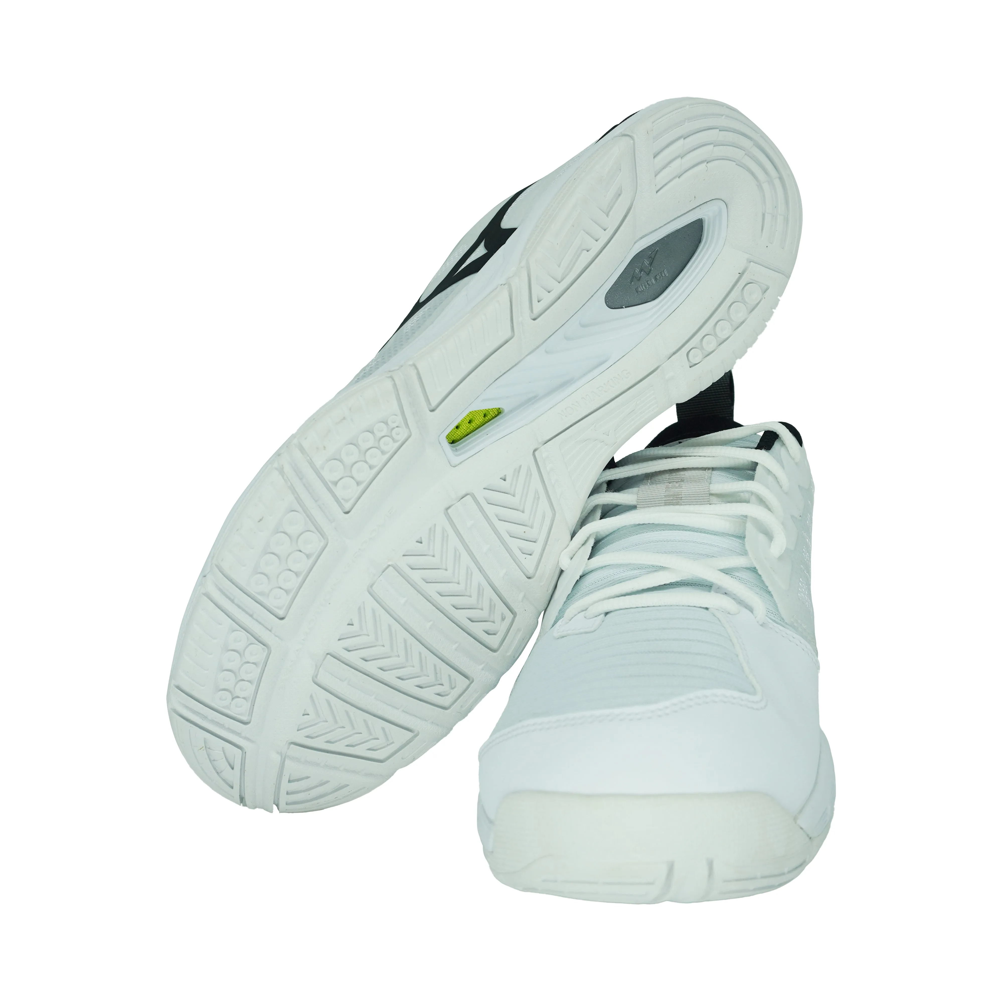 Mizuno Women's Wave Supersonic 2 Volleyball Shoes White Black Size 11
