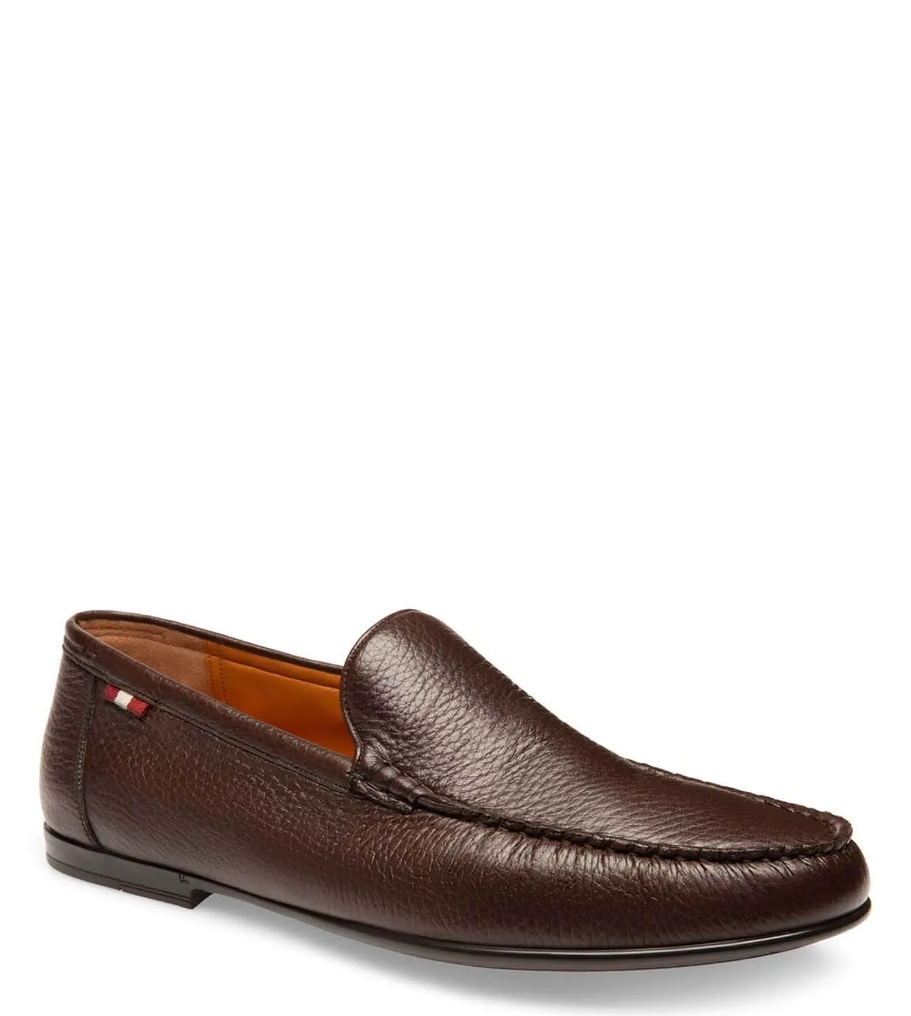 NEW Bally Craxon Men's 6231423 Coffee Leather Loafers US 6 MSRP $560