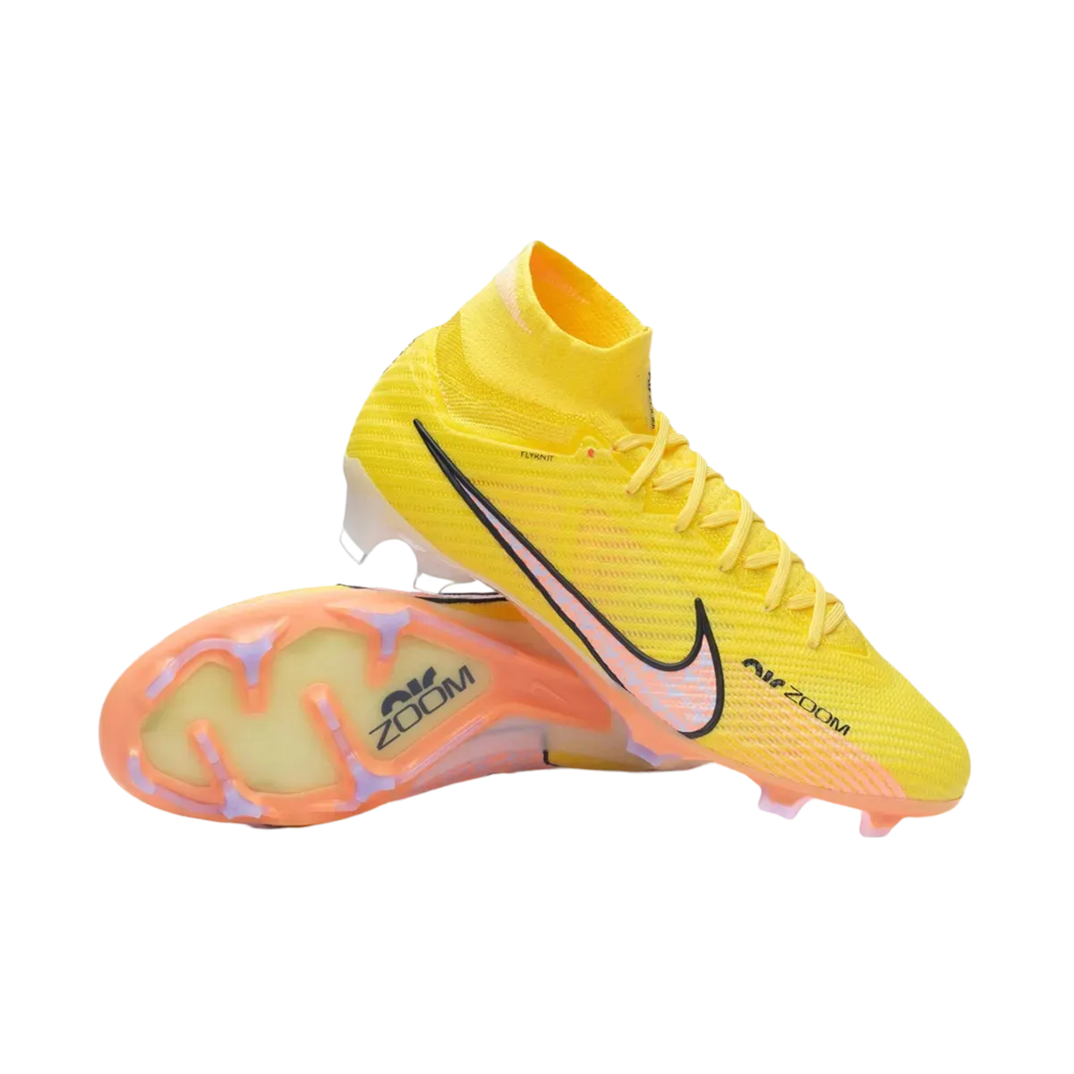 Nike Air Zoom Mercurial Superfly 9 Elite FG Yellow - Goatkits Boots