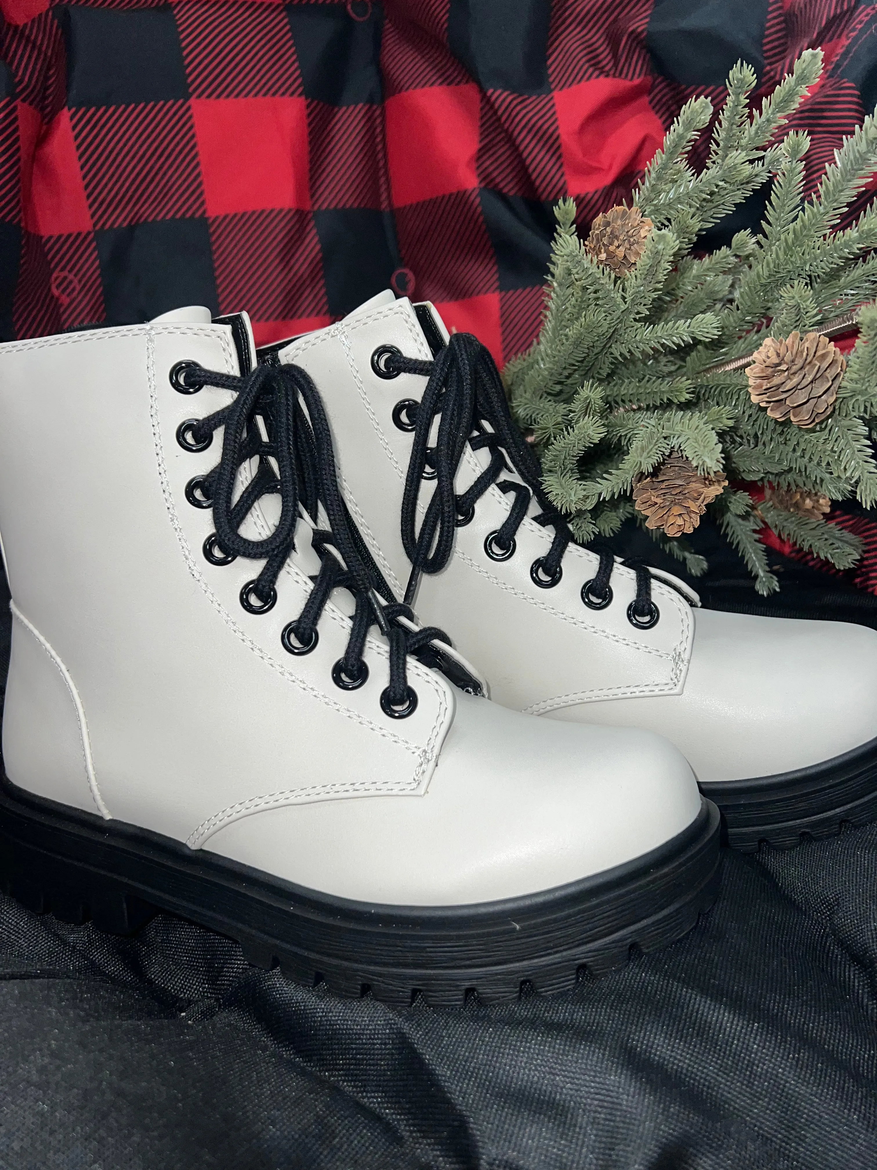 On My Command PU Combat Boots