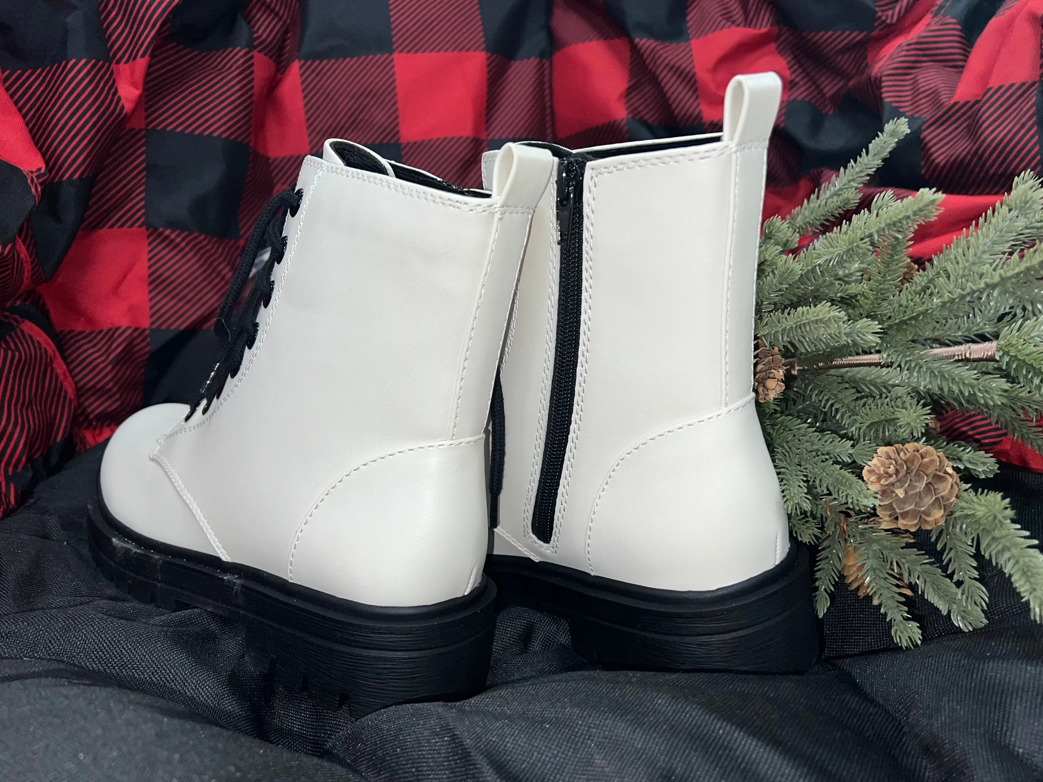 On My Command PU Combat Boots