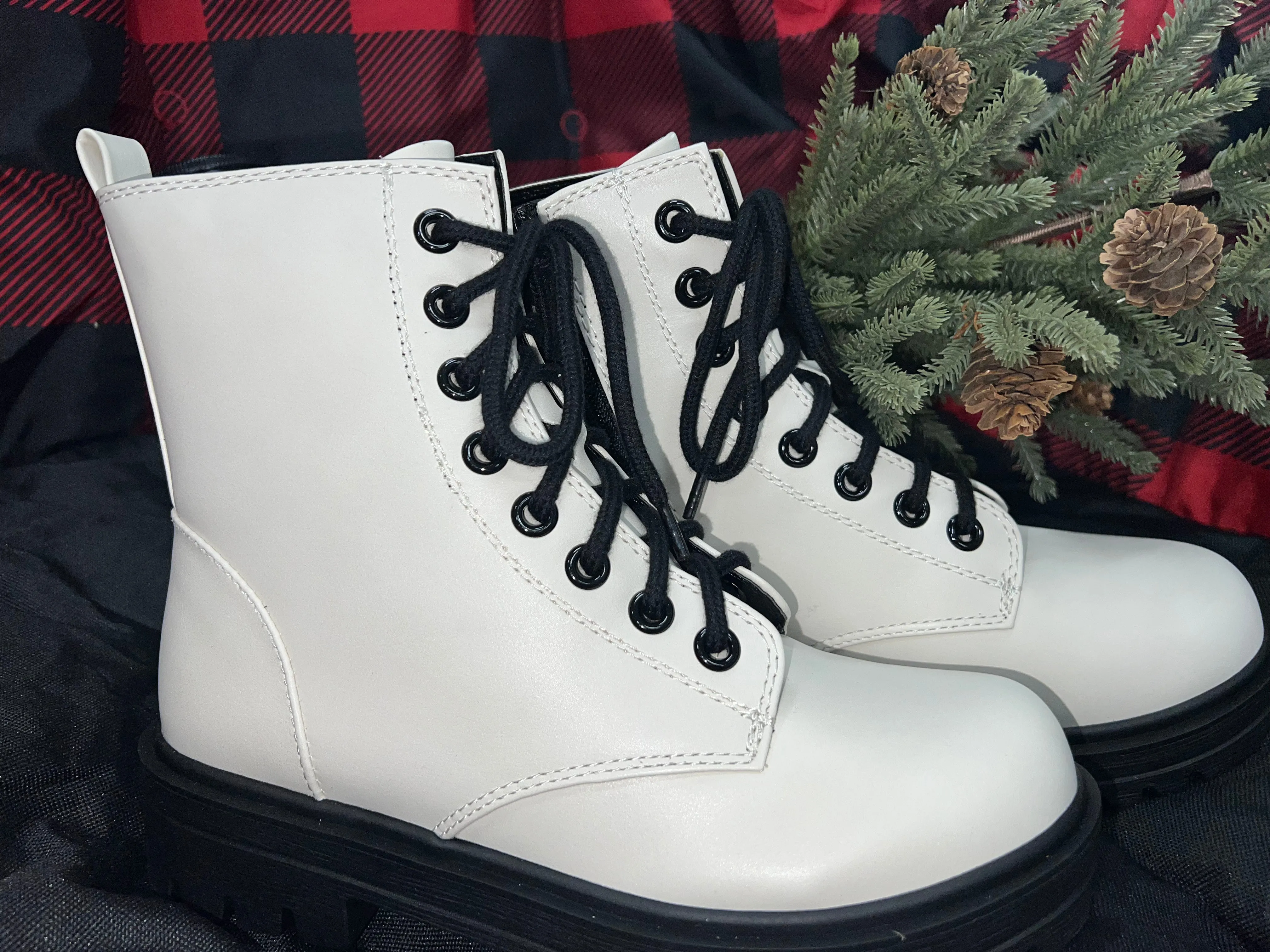 On My Command PU Combat Boots