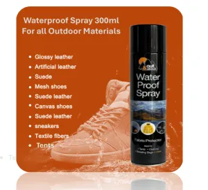Out & About Waterproof Spray Fabric Protector 300ml