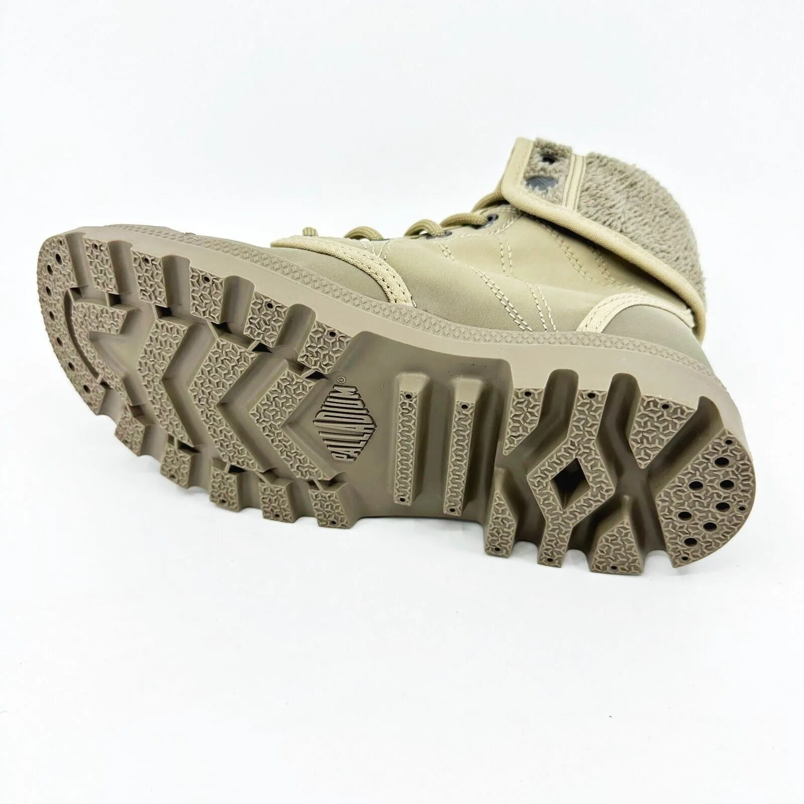 Palladium Pallabrousse Baggy Safari Dune Womens Size 5.5 Combat Boots 75978 248
