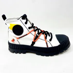 Palladium Pallashock Re-Craft Star White Womens Casual Combat Boots 77194 116