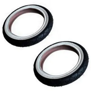 phil&teds 12 Inch Tyre Set - Black