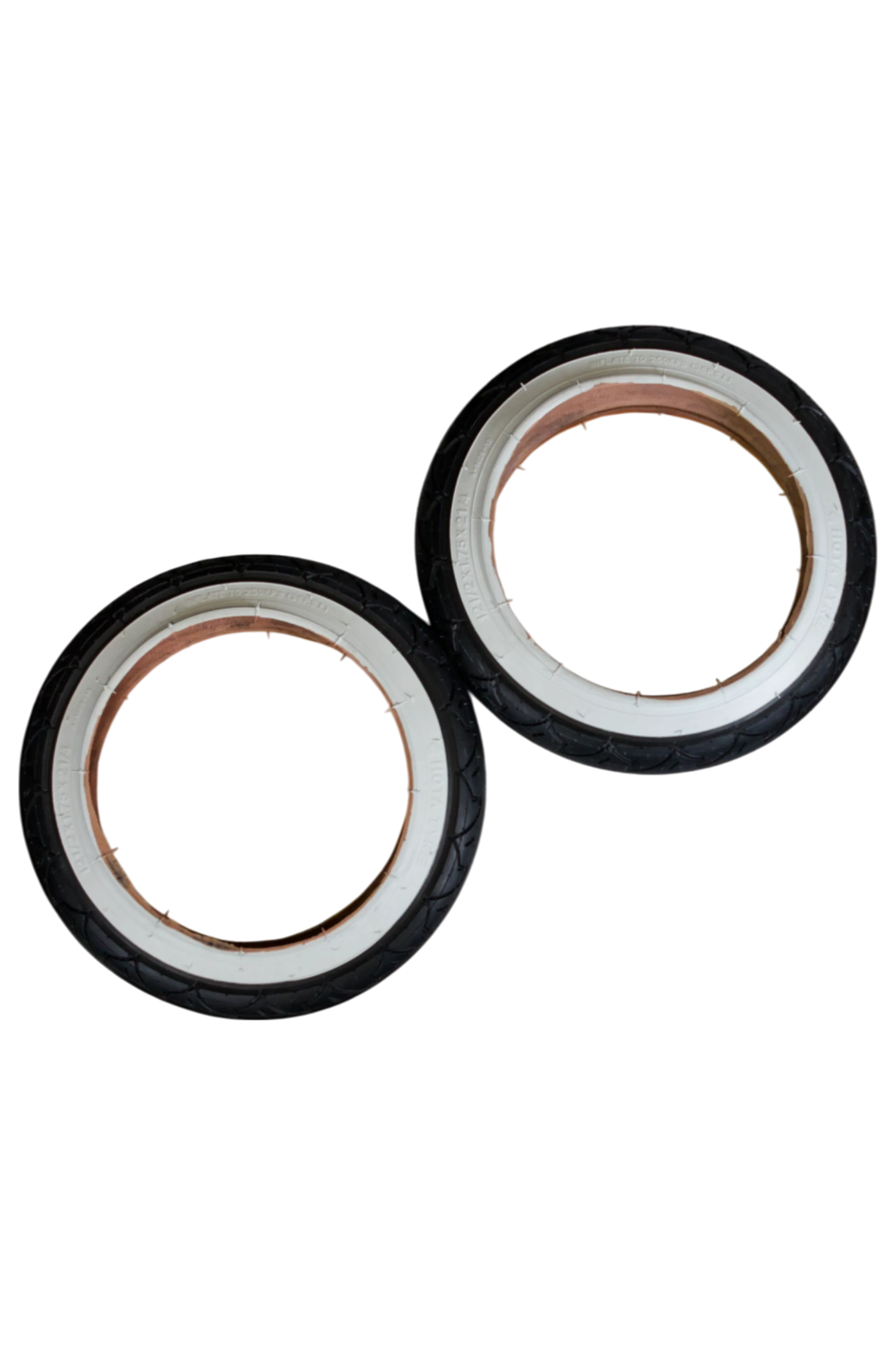 phil&teds 12 Inch Tyre Set - Black