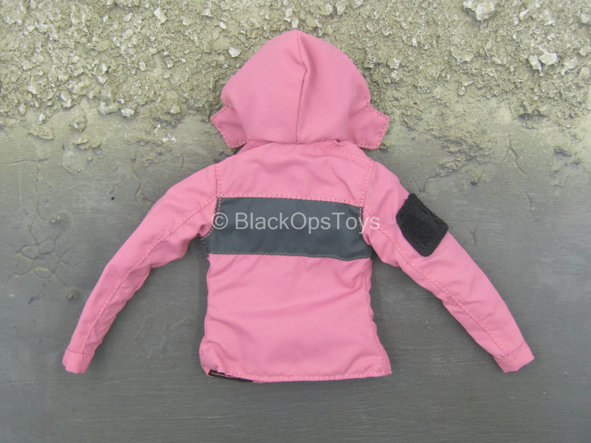 Pink Jacket & Gray Beanie w/Tan Pants & Boots