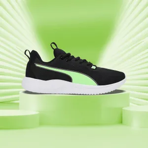 Puma Resolve Modern Unisex Running Shoe (Black-Fizzy Lime-White) 37703609