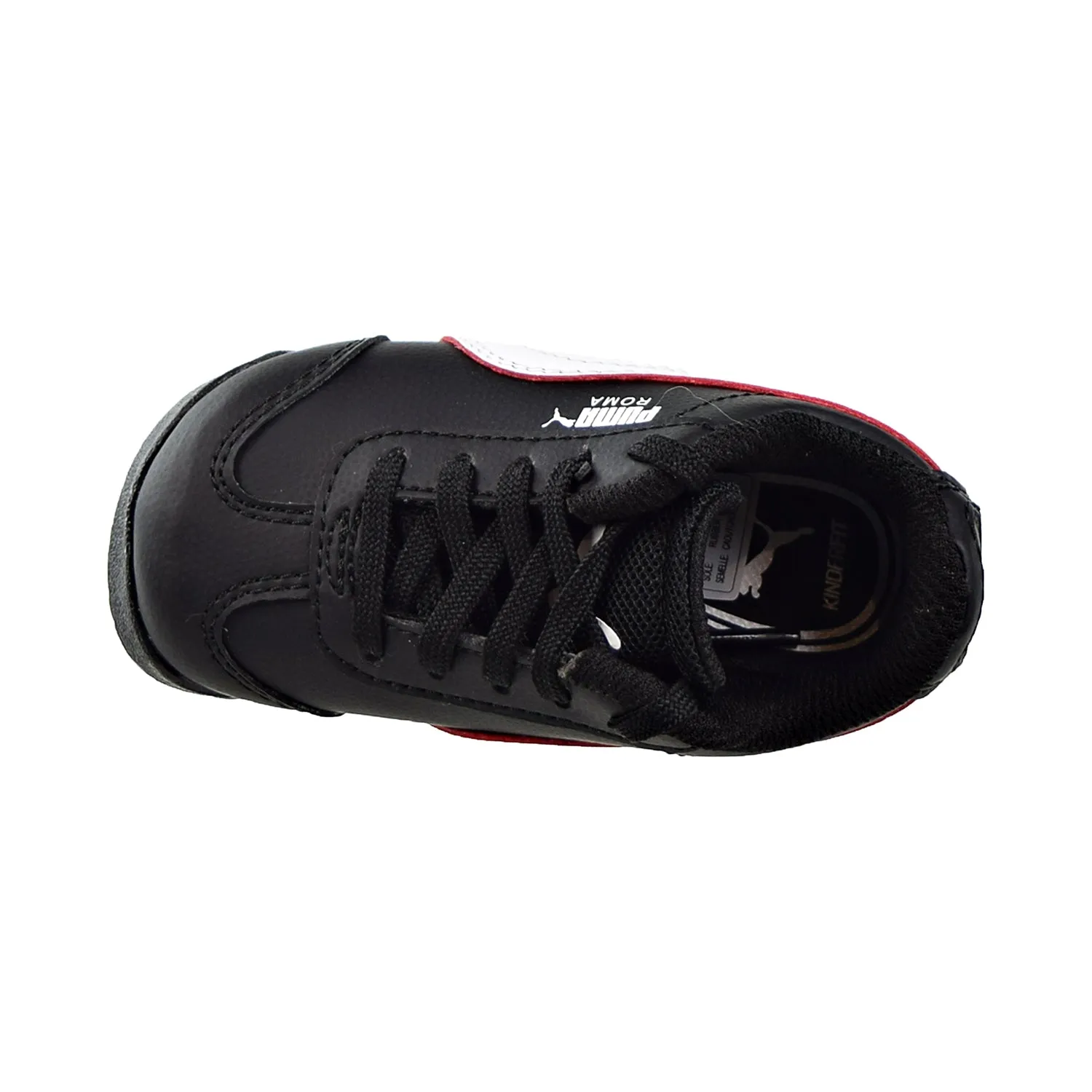 Puma Scuderia Ferrari Roma Toddler Shoes Black/White/Rosso Corsa