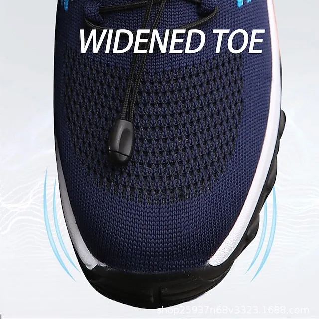 Purpdrank - Women's Sneakers Hiking Boots Flyknit Shoes Outdoor Rivet Flat Heel Round Toe Sporty Casual Hiking Shoes Elastic Fabric Lace-up Color Block Wine Black / White Pink / Grey