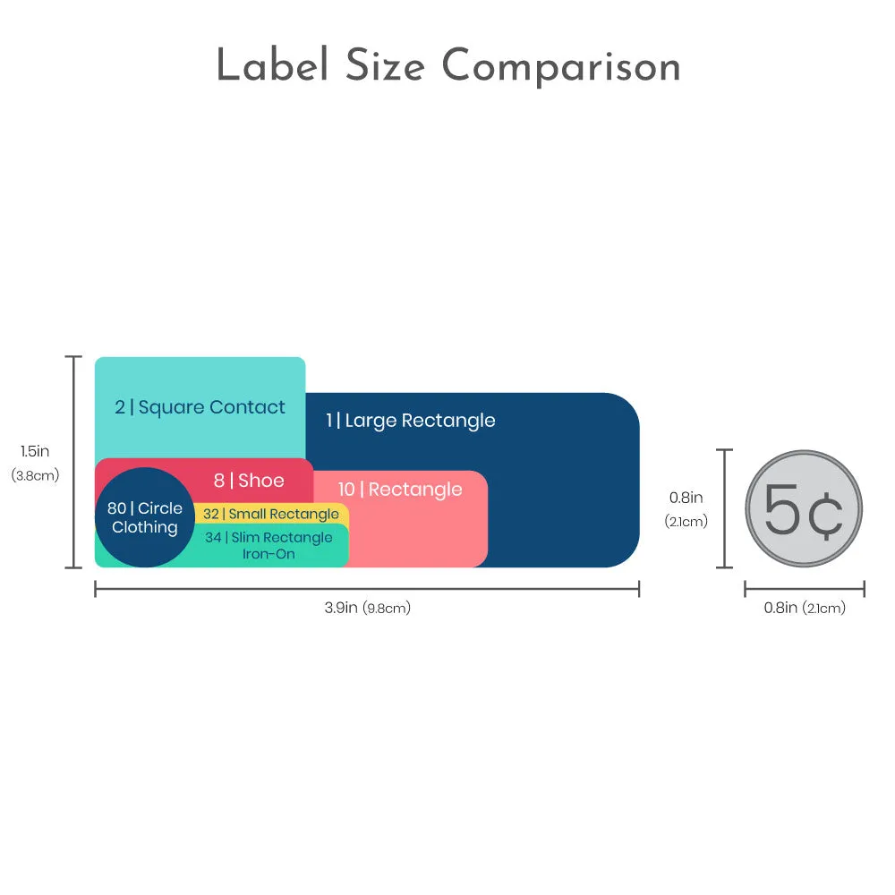 Simple Sleepaway Camp Labels Pack