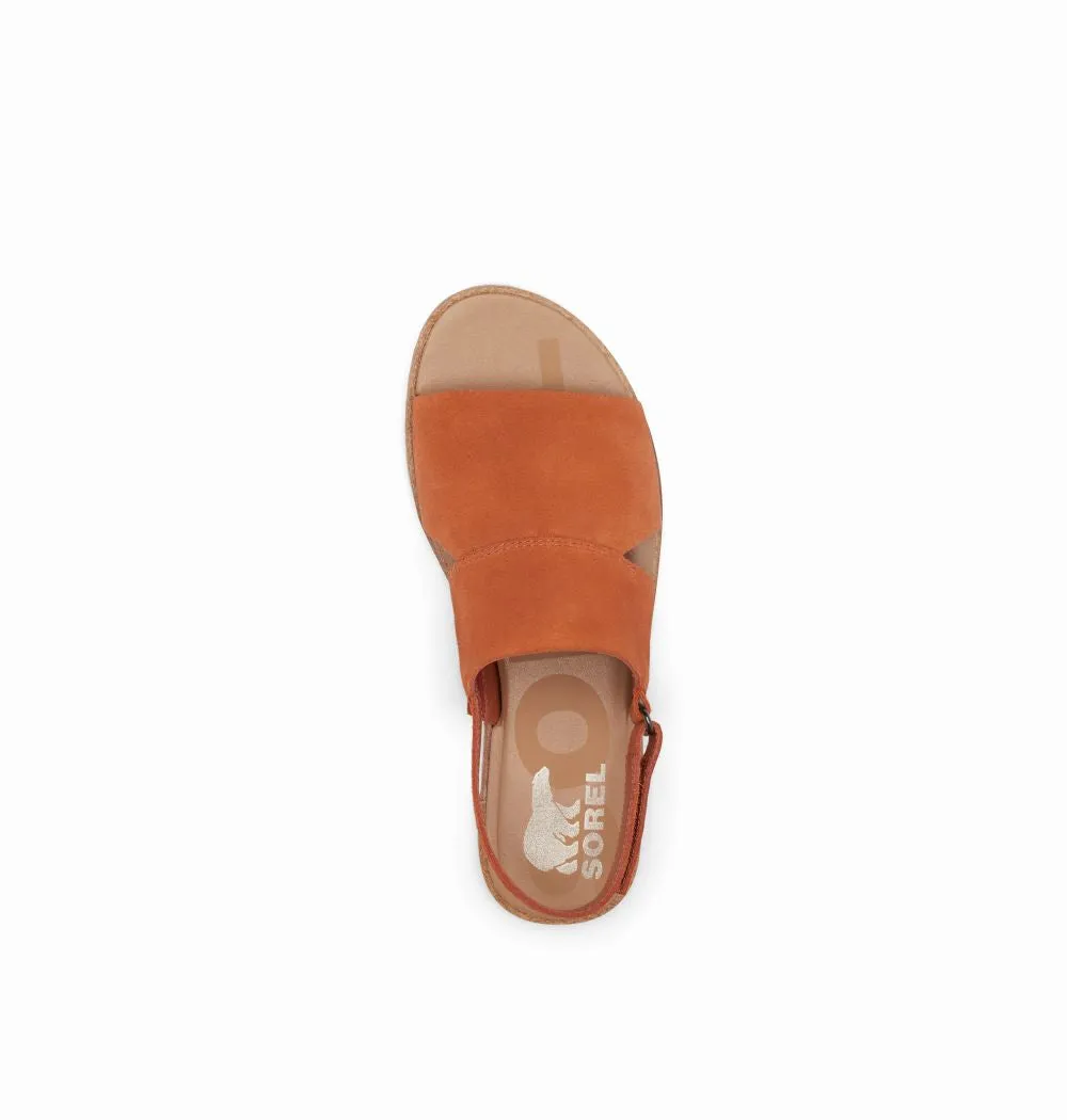 'Sorel' Women's Ella™ II Slingback Sandal - Desert Sun / Chalk
