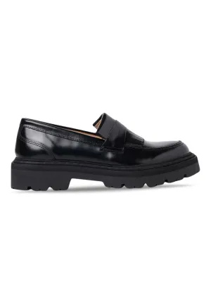 Spike Loafer - Black - Black