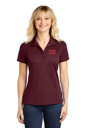 Sport-Tek Ladies Micropique Customized Sport-Wick Polos, Maroon