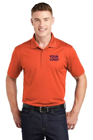 Sport-Tek Micropique Custom Sport-Wick Polos, Deep Orange