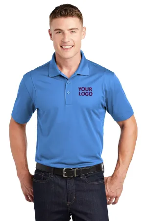 Sport-Tek Micropique Customized Sport-Wick Polos, Blue Lake