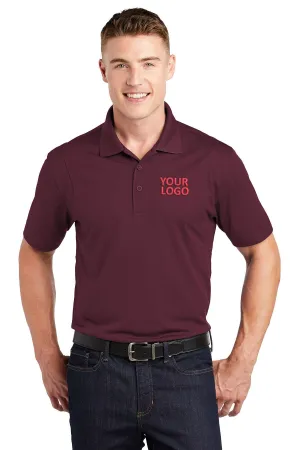 Sport-Tek Micropique Customized Sport-Wick Polos, Maroon