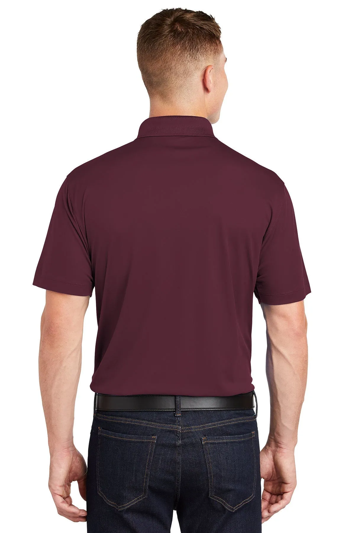 Sport-Tek Micropique Customized Sport-Wick Polos, Maroon