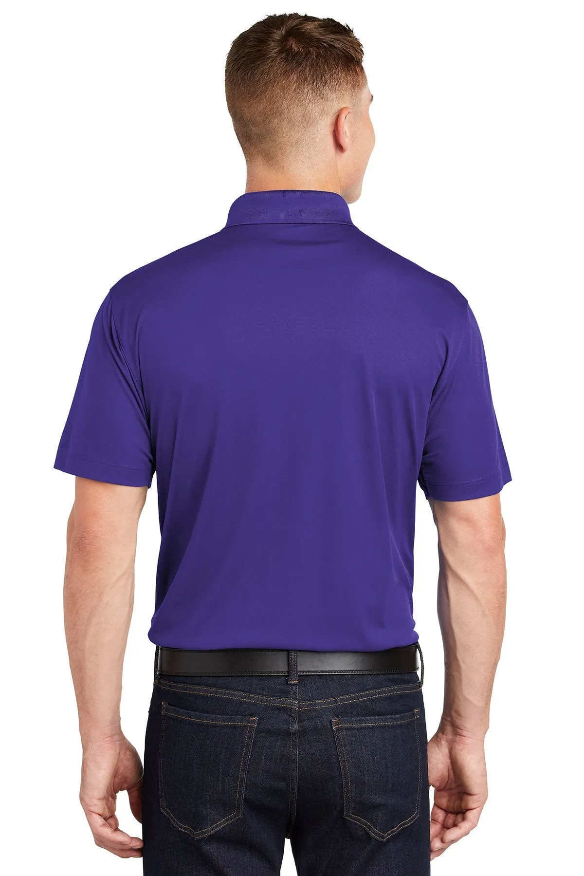 Sport-Tek Micropique Customized Sport-Wick Polos, Purple