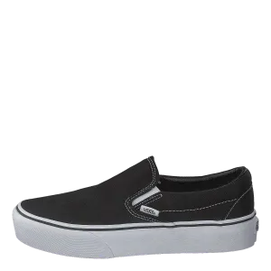 Ua Classic Slip-on Platform Black