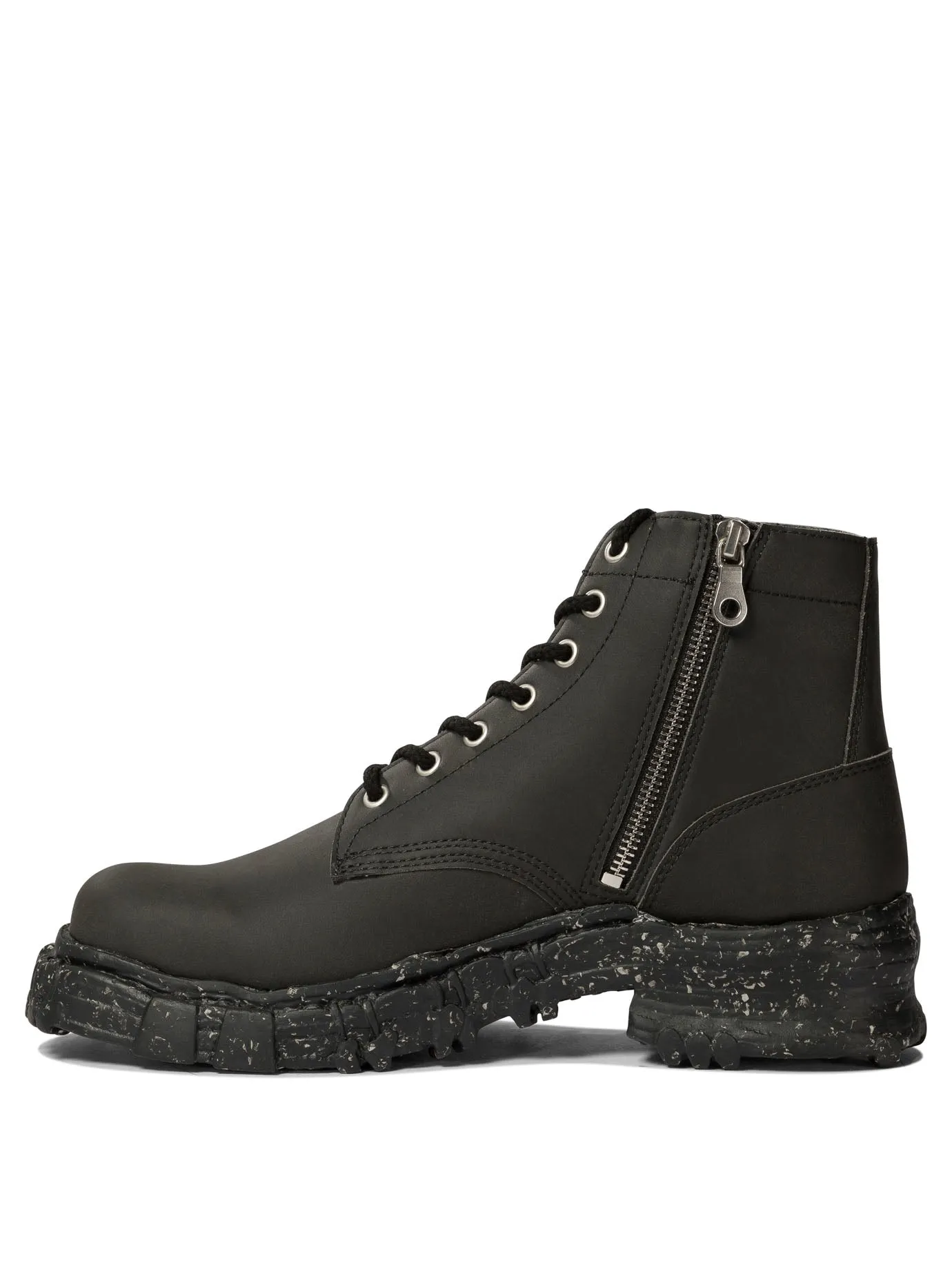 Vintage-Like Combat Boots Stivali & Stivaletti Nero