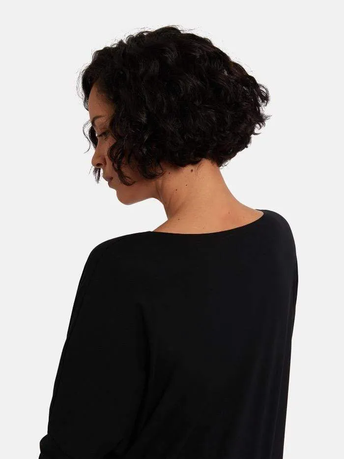 Wolford S Aurora Black Pure Cut Dress 52803 7005