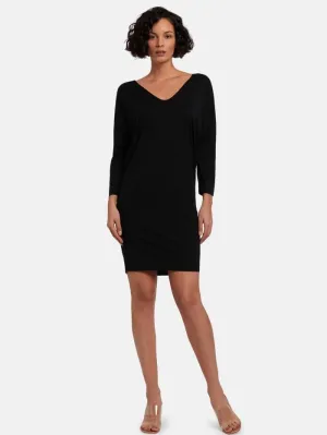 Wolford S Aurora Black Pure Cut Dress 52803 7005