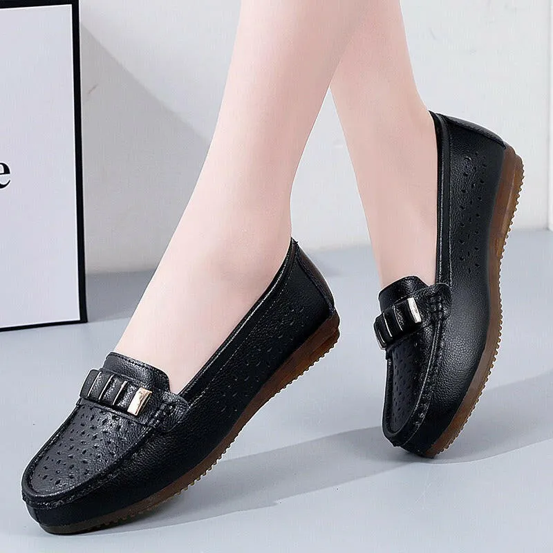 Women’s Korean Leather Flats