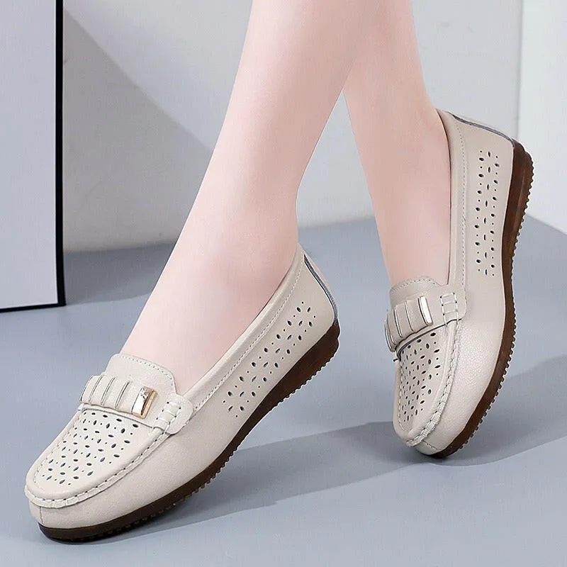 Women’s Korean Leather Flats