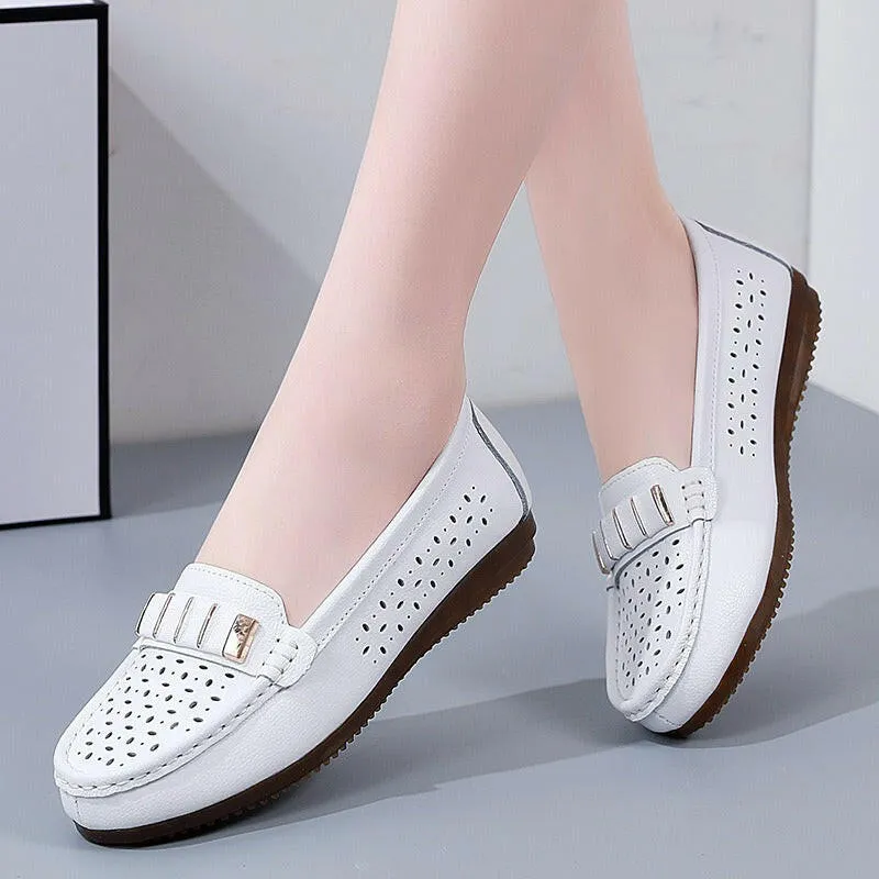 Women’s Korean Leather Flats