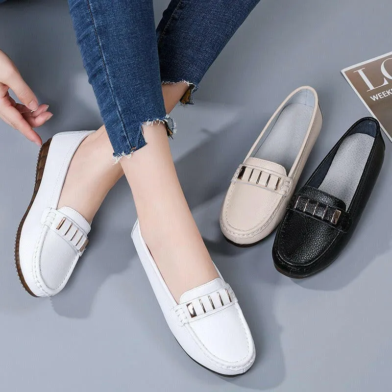 Women’s Korean Leather Flats