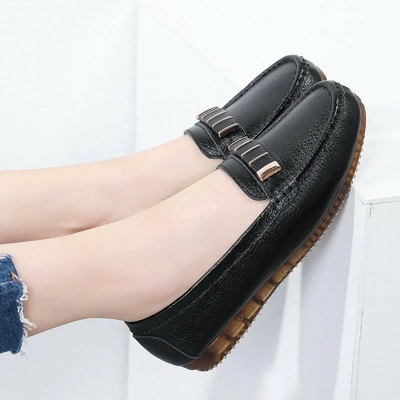 Women’s Korean Leather Flats