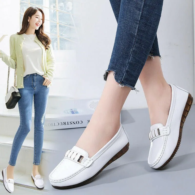 Women’s Korean Leather Flats