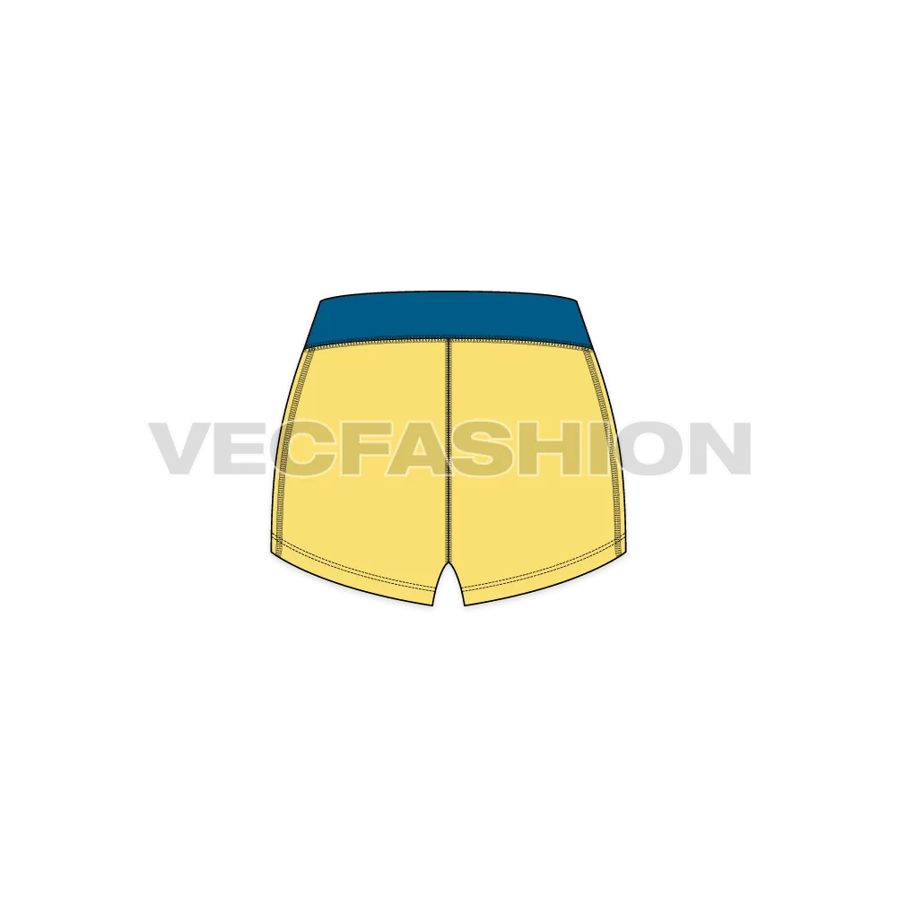 Women's Lycra Gym Shorts