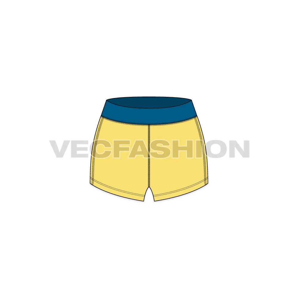 Women's Lycra Gym Shorts