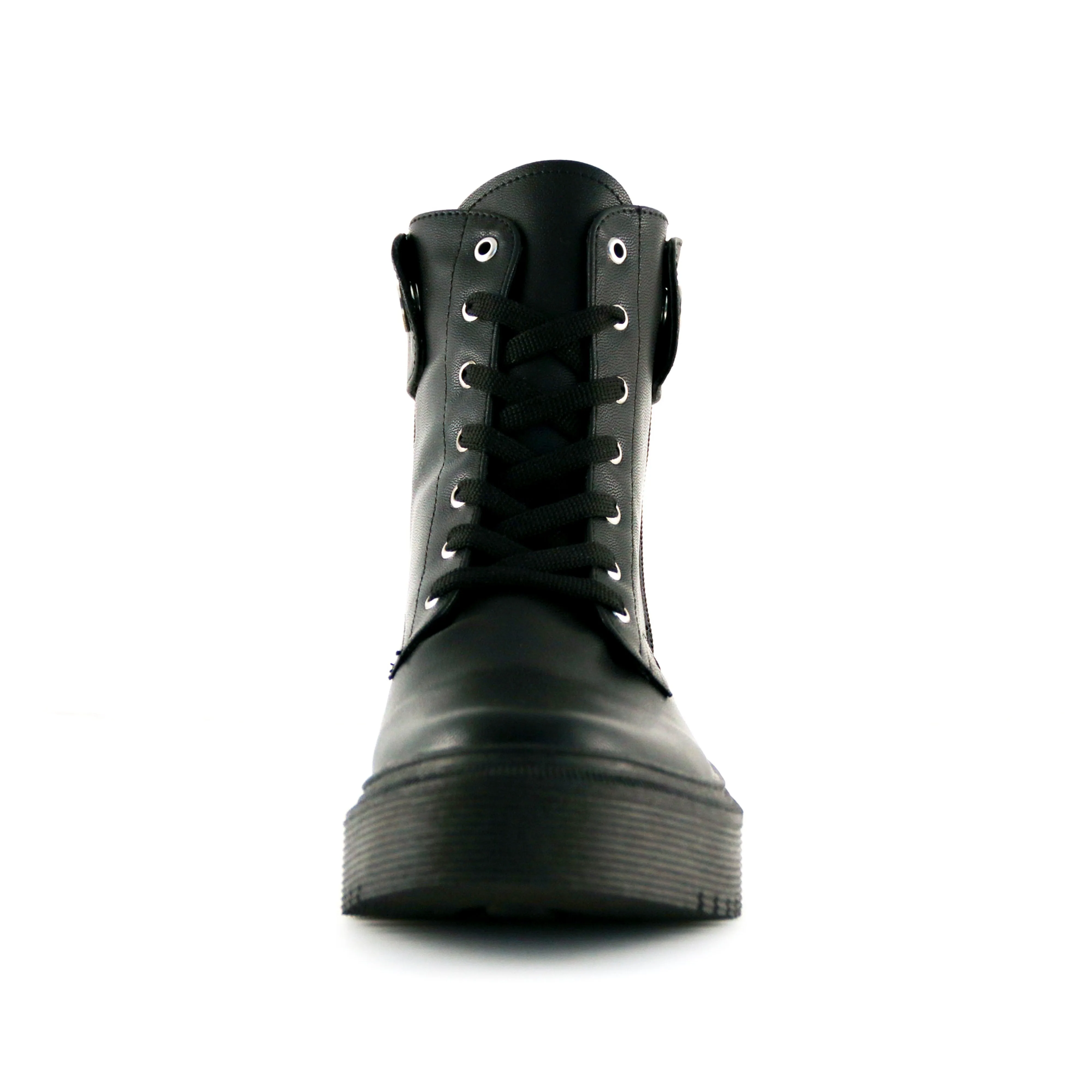 Women's Runaway Combat Boots Black