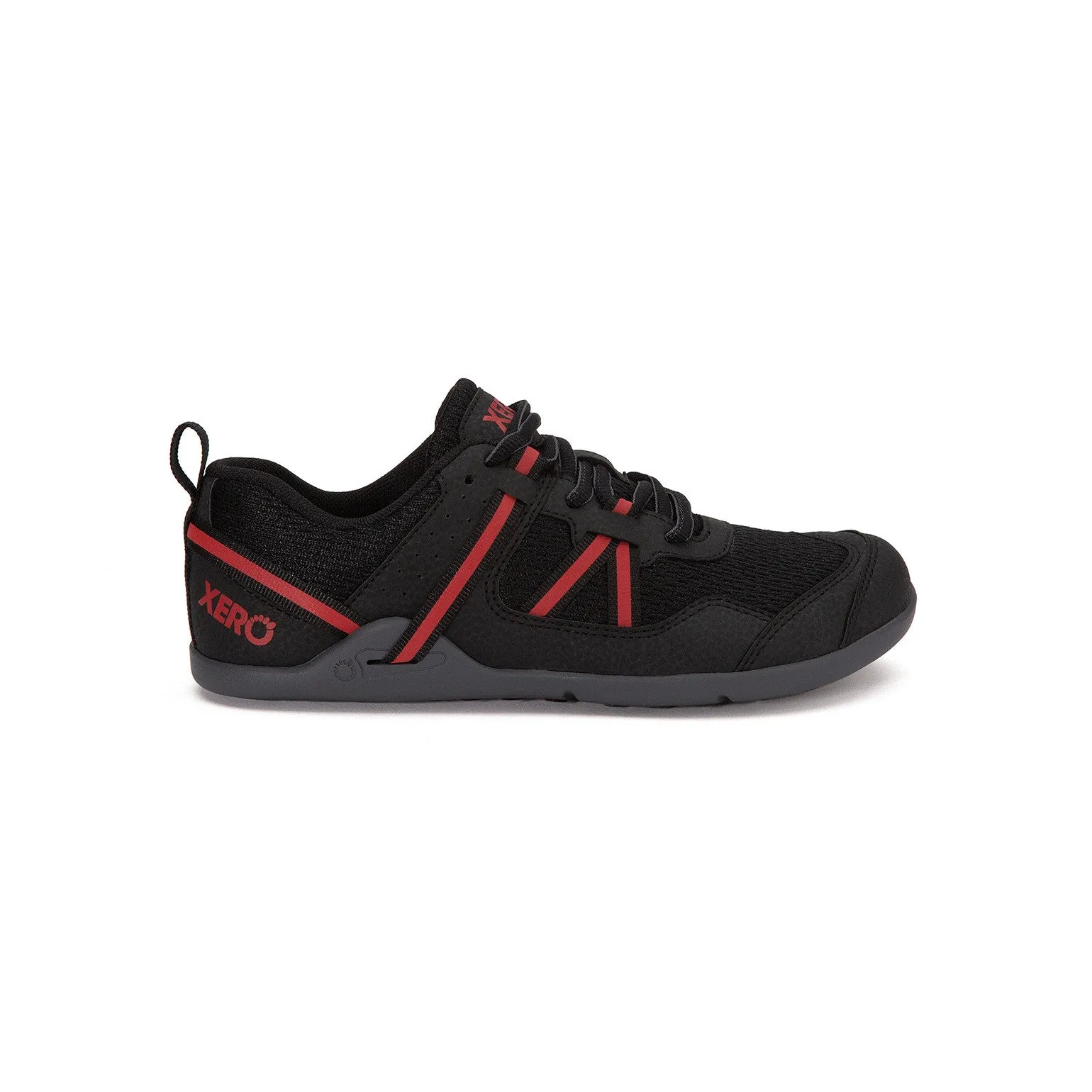 Xero Shoes Prio Kids - schwarz/rot (Restposten)
